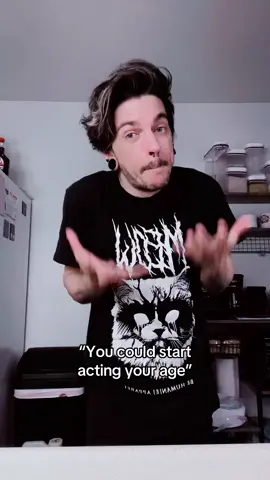 I would never, so you can eat that to the face 