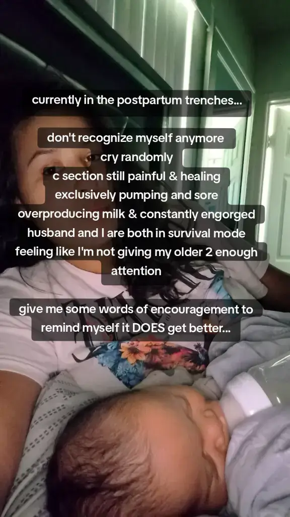 this has been the hardest recovery and transition. times like this i really wish i had family to help. #postpartum #postpartumjourney 