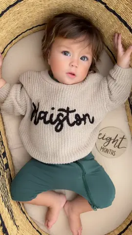 We had RSV so we are late on pics but my baby just turned 8 months on the 20th ❤️