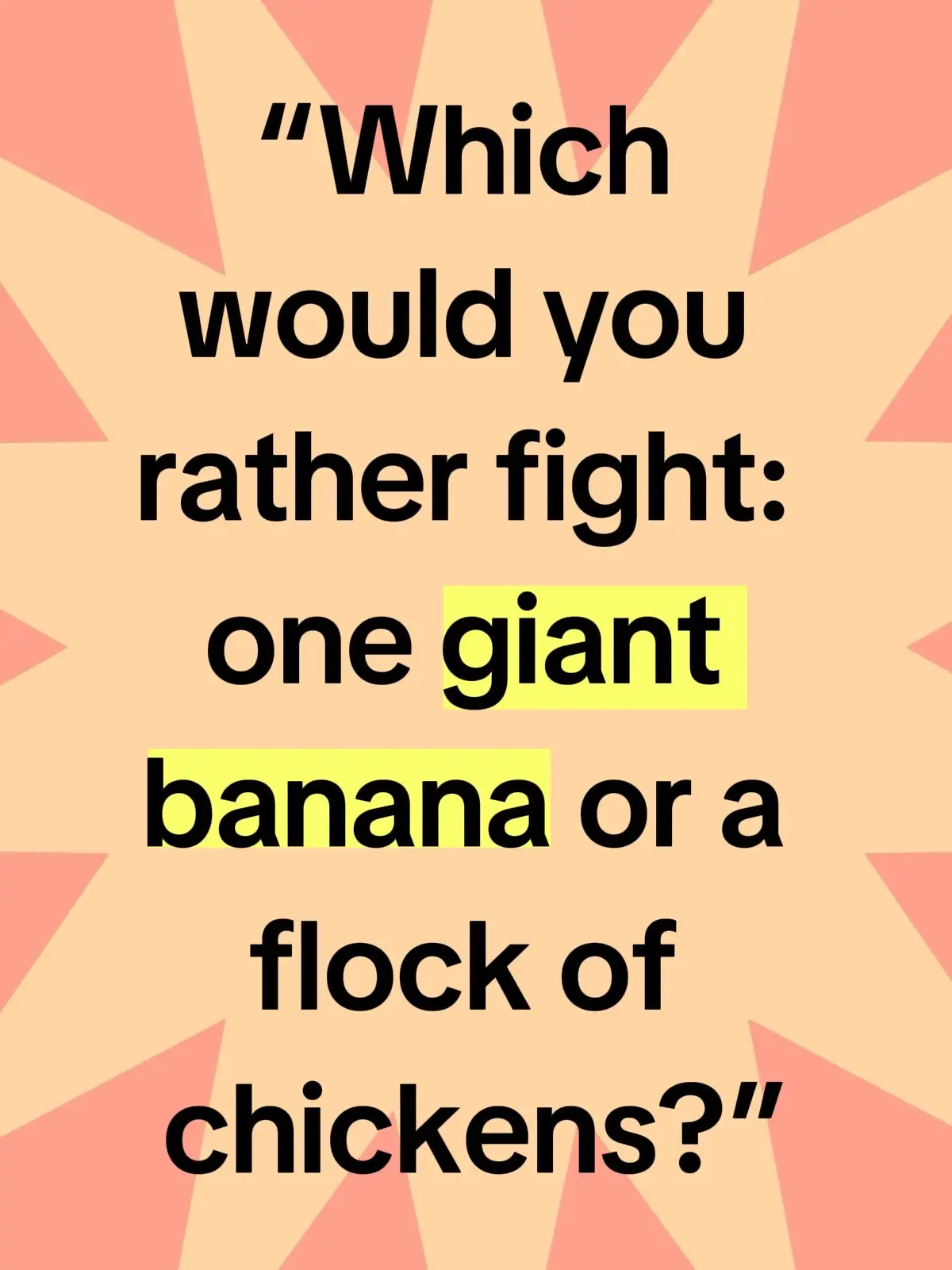 “The Ultimate Food Challenge 🍗🍌”