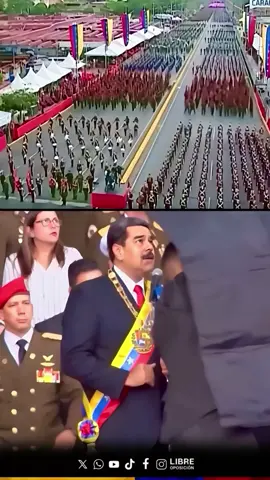 #Venezuela 🇻🇪| ¡VA A PASAR! ¡Venezuela será libre! A Nicolás Maduro y a Diosdado Cabello le va a llegando cada vez más la hora; se aproxima Estados Unidos y se escucha la libertad de Venezuela Esperemos que el presidente legítimo de Venezuela, Edmundo González y María Corina Machado puedan dar esperanzas a la hermana patria. Créditos: Thomas Piedrahita @ThomasPiedrahita #VenezuelaLibre #FueraPetro #EEUU #MariaCorinaMachado