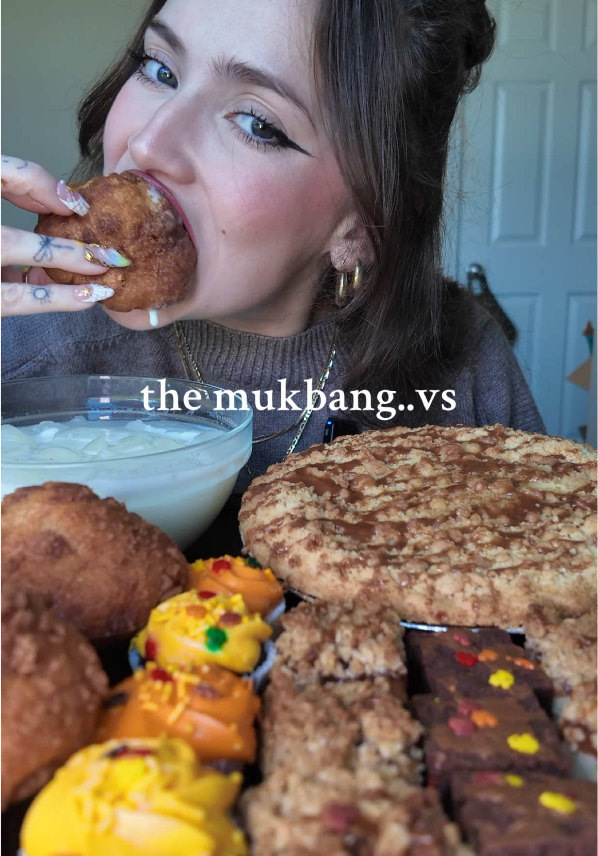 yes that is indeed one of my kids chairs😂 it’s the perfect height for filming trust🥹 what should my next mukbang be?? 💓#mukbang #mukbangeatingshow #mukbanger #fypシ 