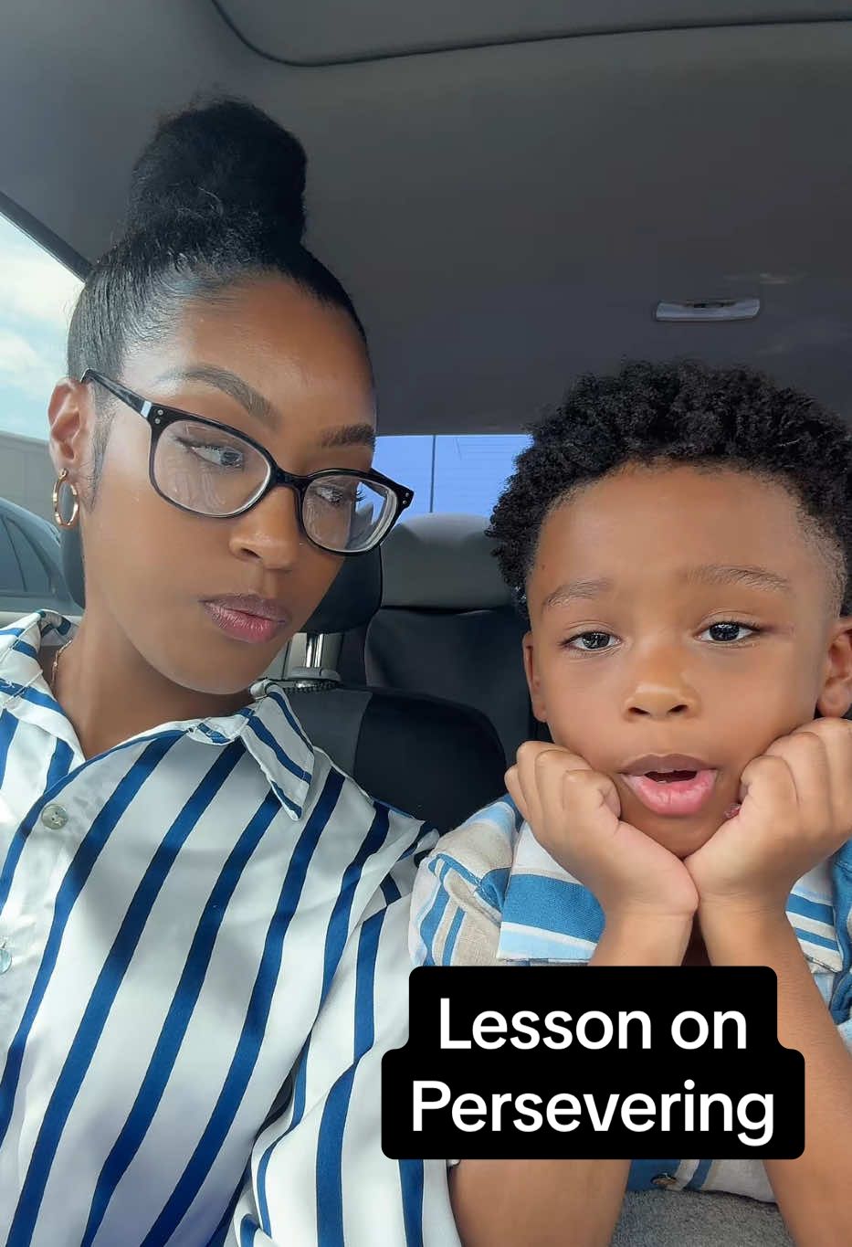 Yesterday my son asked “why do you say things like ‘I’m tired, I’m in pain but you still get up and clean, cook, go to Bible study and work, why not just stay in bed?” And I used that moment to teach him about persevering. There’s a time to take a break but if I do quit every time it’s tough, I won’t accomplish anything.  #dontgiveup #trustgod #parenting 