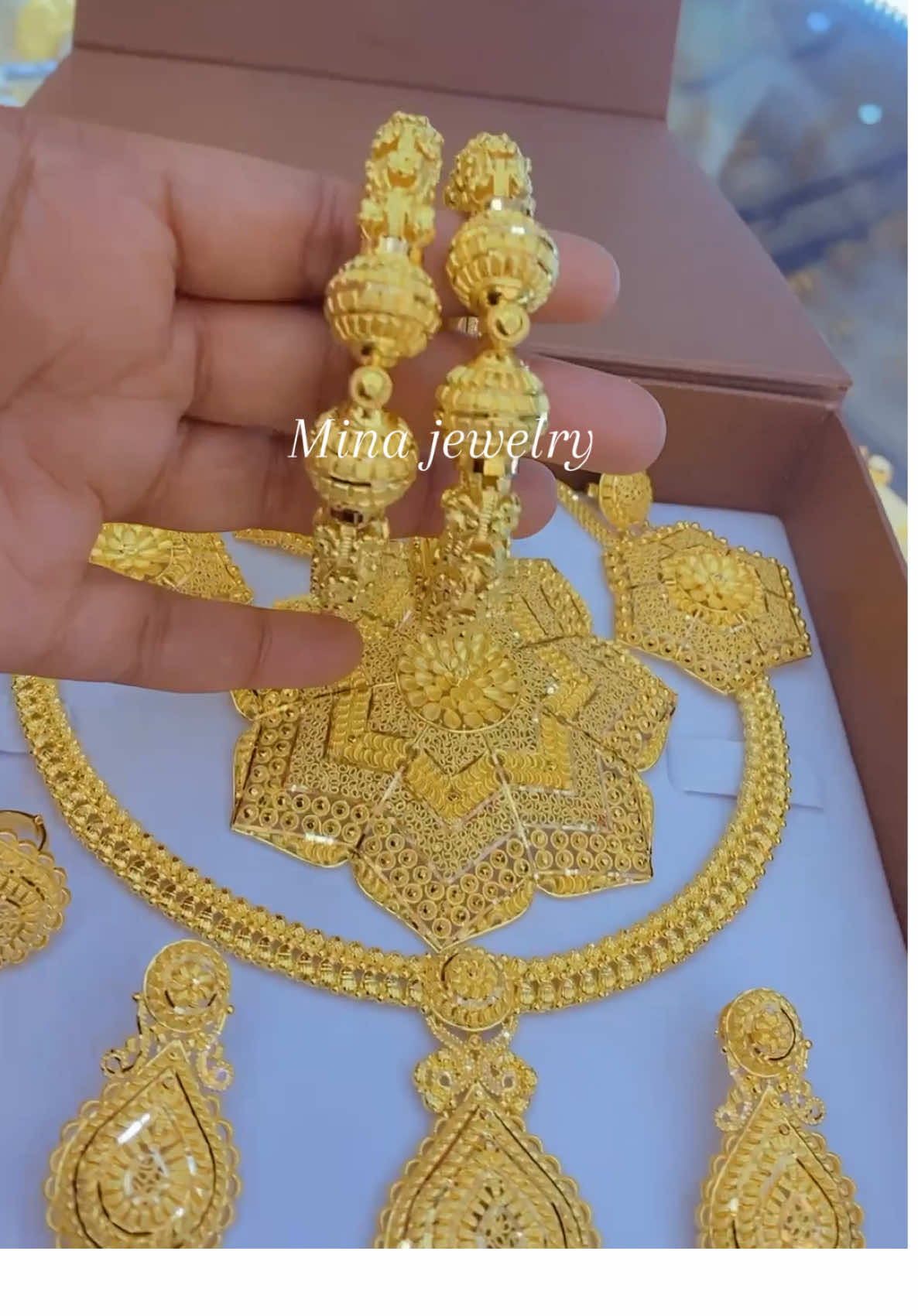 #minajewelry #dahab #somalitiktok #fyp #21kgold 