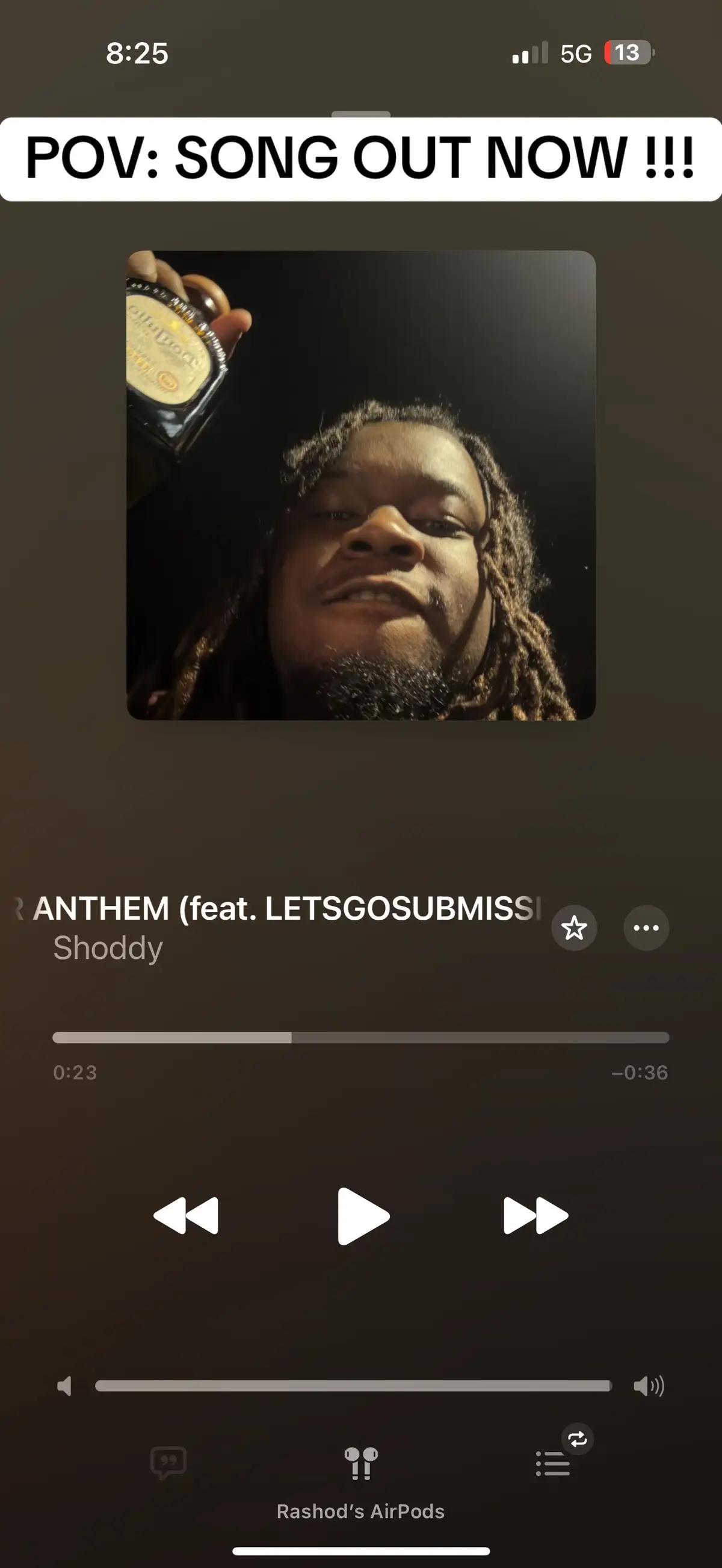 POV: SONG IS OUT NOW !!!! #fyp #jersey #trending #viral #shoddy 