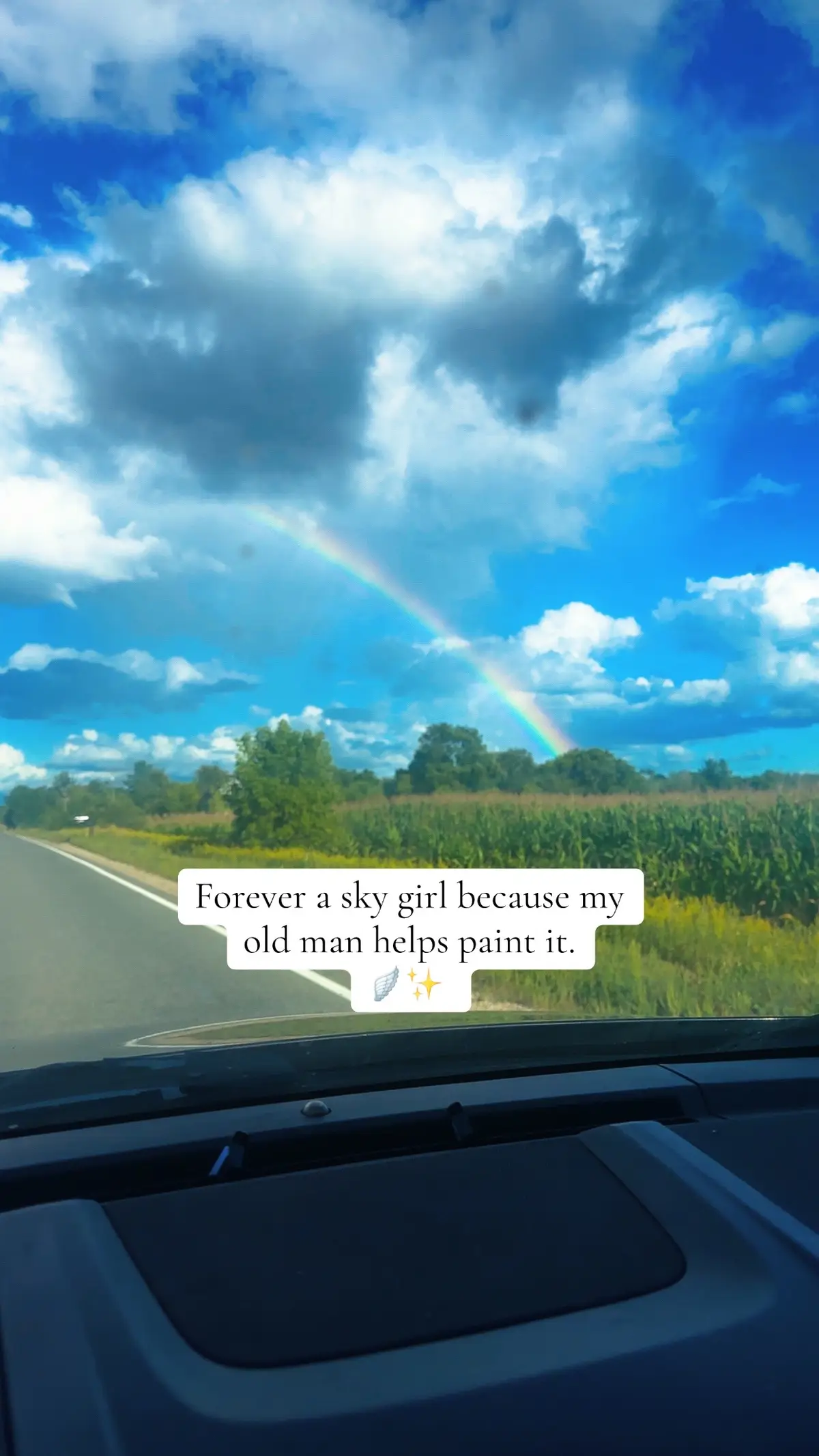 #rainbow #weathertok 