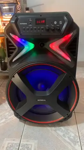 caixa amplificada connect lights Cm-400 mondial cor preta ... link no PV .....