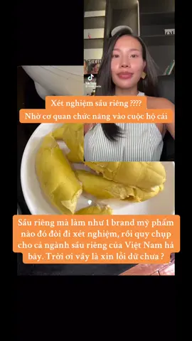 Đòi xét nghiệm sầu riêng? Ultr là em xin lỗi dữ chưa con dean này ? #lucia #saurieng #daklak #gialai #kontum #lamdong #mientay #xh #viral 