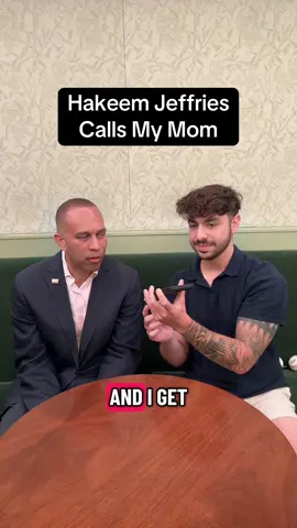 My mom had a word for House Democratic Leader Hakeem Jeffries 👀 #congress #donaldtrump #president #legal #law 