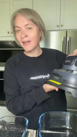 If you have been looking at the Ninja Crispi and want a real life review, I’ve got you! This is my most used appliance hands down! #airfryer #ninjacrispi #over40mom #easymeal 