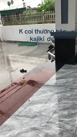 Tháo hết mái tôn đối phó cơn bão kajiki 😂 