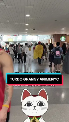 ITS ME 😭💔 #dandadan #turbogranny #animenyc #ANYC25 #fyp 