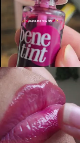 plump and juicy lips @Benefit Cosmetics #benefit #benefitcosmetics  #benefitclubpink 