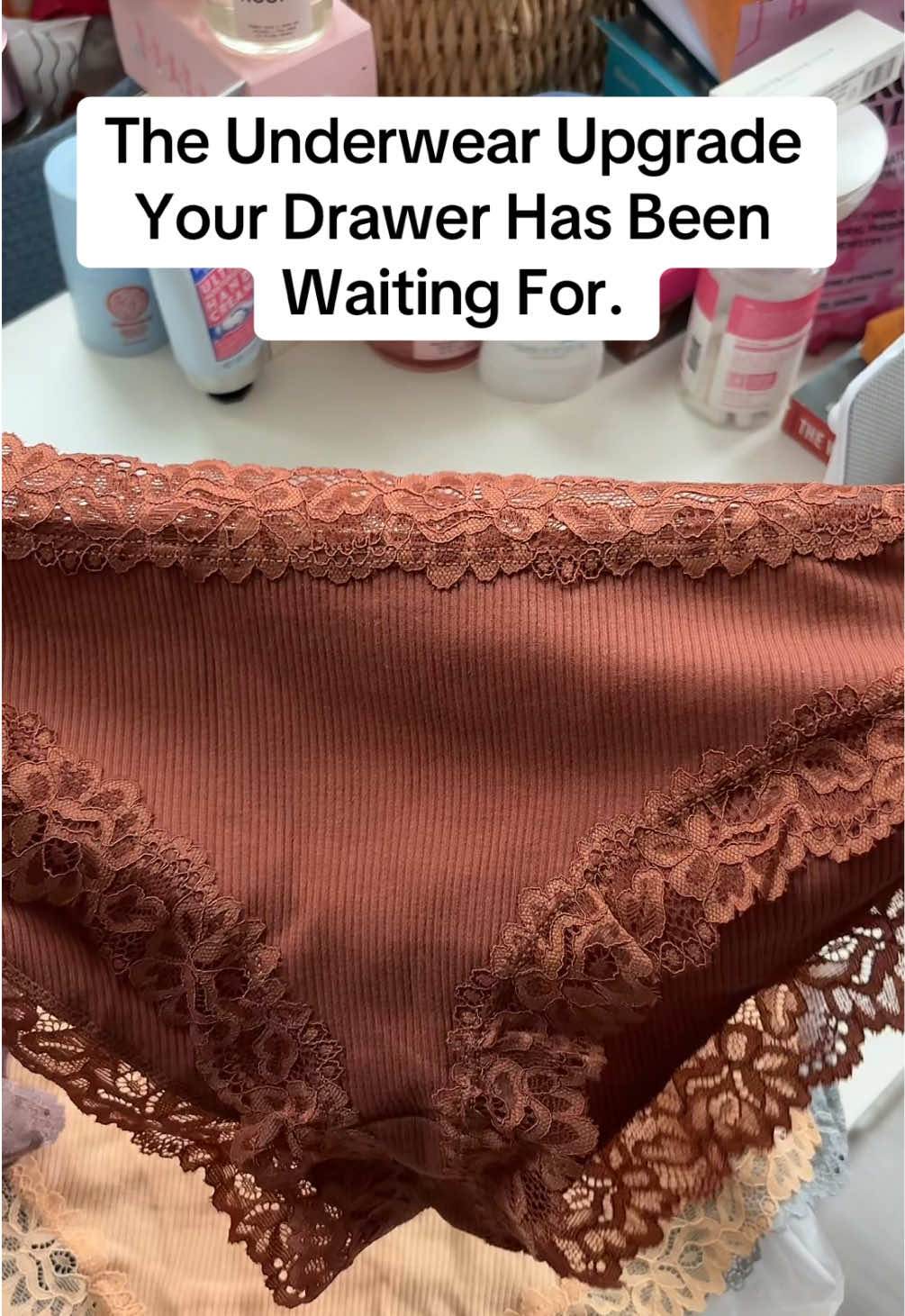 Most underwear promises comfort. Few deliver it. FINETOO’s 10-Pack Cotton Bikini Underwear does more than comfort you—it liberates you. Made of 95% premium cotton, they breathe as naturally as your own skin. A whisper of spandex (just 5%) gives them the perfect stretch, so they move with you, never against you. And where it matters most, the 100% cotton crotch lining makes irritation and discomfort a thing of the past. The fit? A cheeky bikini cut—flattering, feminine, and quietly confident. The lace waistband adds elegance without itch or dig. They are underwear you’ll forget you’re wearing—until you remember how good you feel. Why buy one when you can have ten? This is not indulgence—it’s intelligent luxury, repeated daily. #panties #cottonpanties #underwear #womensundergarments #womensunderwear 