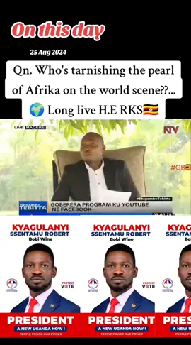 #onthisday President H.E Kyagulanyi Ssentamu Robert #musinguzi-Commander001  #revolution✊️✊️ PROTEST vote2026  #bobiwineuganda🇺🇬🇺🇬 #peoplepowerfundraising 