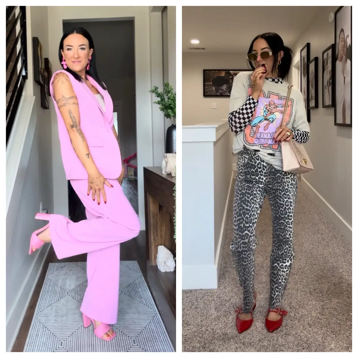 She's two completely different people LOL. 