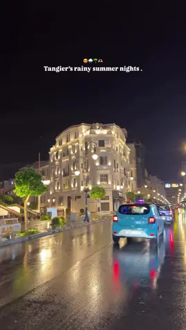 Tanger summer nights 🌧️❤️#tanger #tanger_city #tanja 