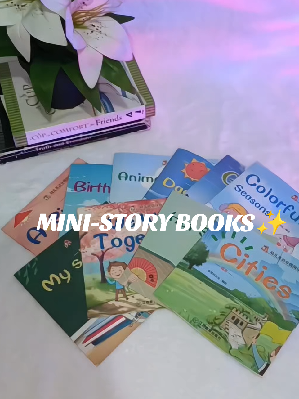 STORY BOOKS FOR KIDS — Less screen time and more fun, exciting & learning activity with our kiddos!  #storybooks #toddlersoftiktok #bookworm #tellastorychallenge #fypppppppppppppp 