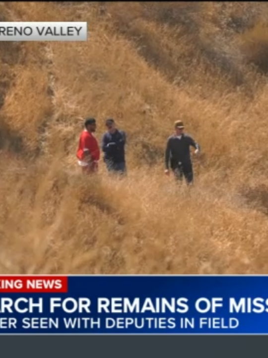 (08/24/25) #BREAKINGNEWS: #JakeHaro, the father of 7-month-old #EmmanuelHaro, was seen with law enforcement officials in a remote field in Moreno Valley, as the search for the child's body continued two days after the baby's parents were arrested on suspicion of murder. Click the link for more details.