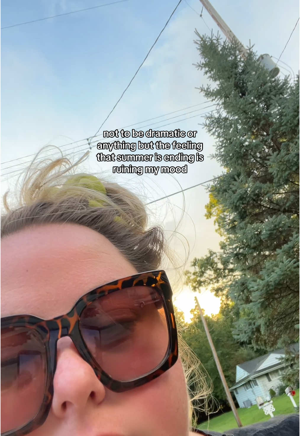 my seasonal depression is on the horizon                                            #mood #thoughts #Summer #endofsummer #fall #seasonaldeperession #comedy #relatable #foryou 