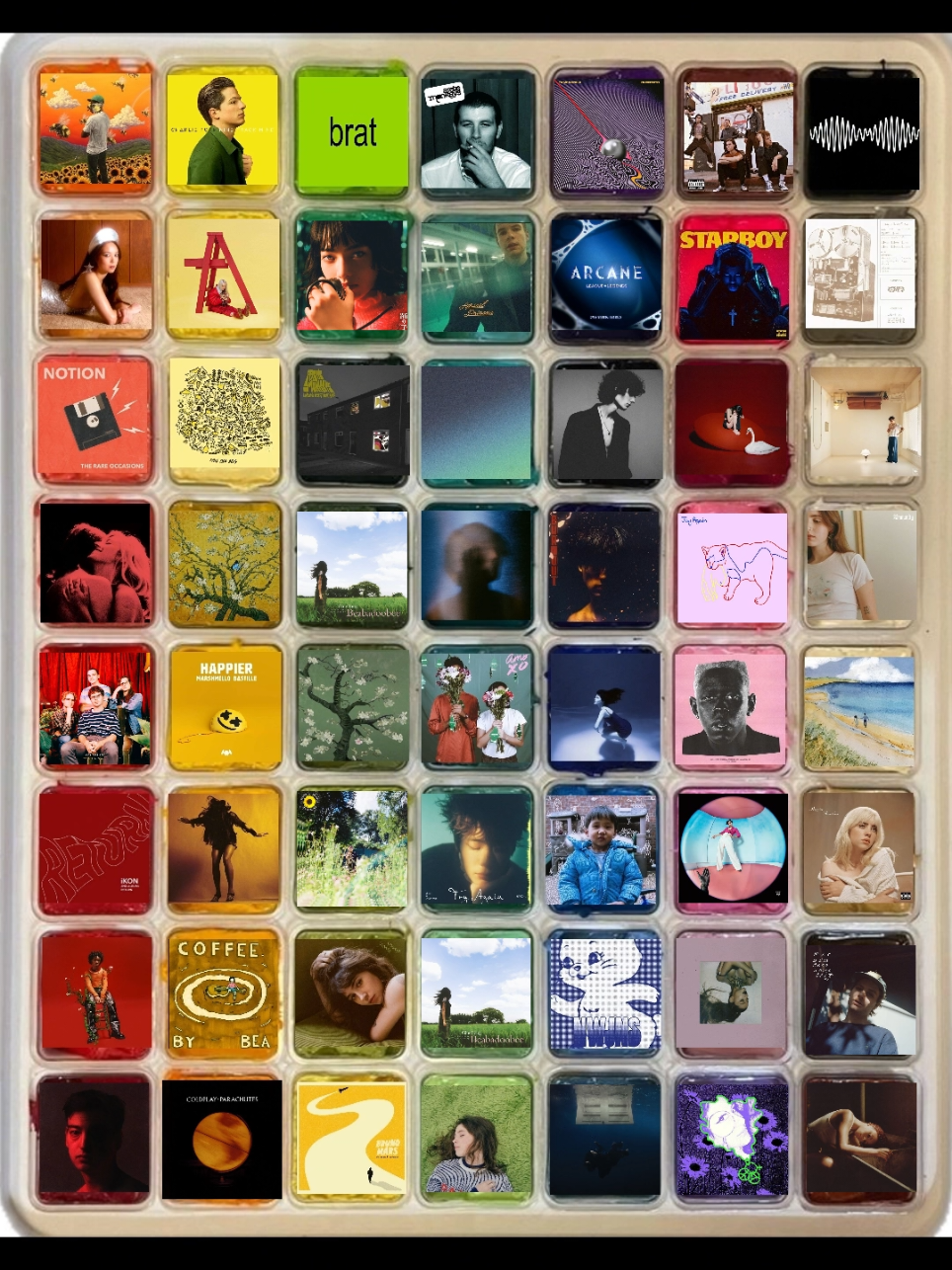 my music palette (que sería de mi sin la musica) #mymusicpalette #mymusic #musictaste  #trend #anthlyrics 