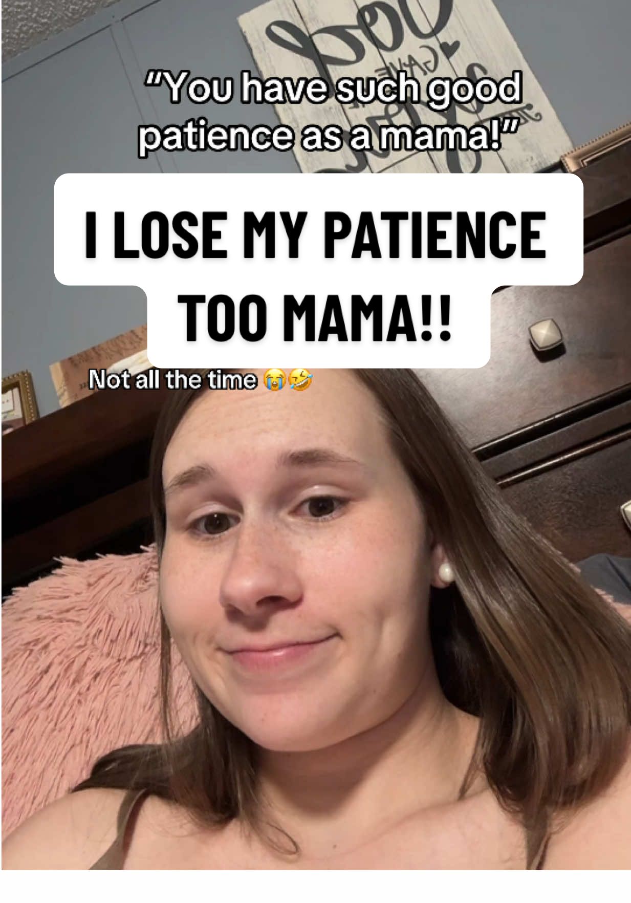 The best compliment I can think of. I lose my patience too mama! I have my days! I don’t have it all together! I’m a mess! A mess that needs Jesus constantly! #compliment #bestcompliment 