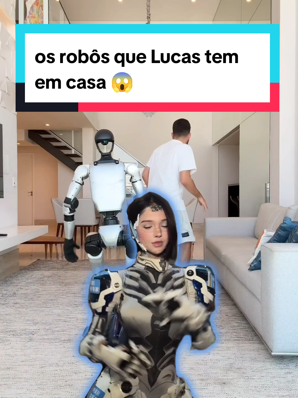 Veja os valores que Lucas Rangel já desembolsou para comprar os robôs que ele tem em casa  #lucasrangel #robô #humanoide #futuristico #brasil 