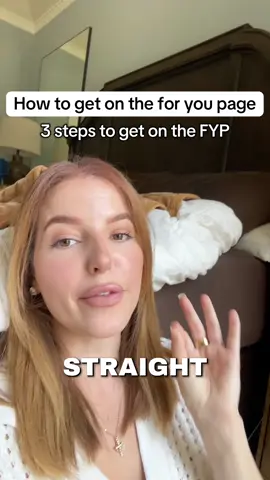 How to get on the FYP regularly: 3 steps to getting on the for you page #tiktoktips #creatortips #tiktokgrowth #contentcreatortips #tiktokgrowth 