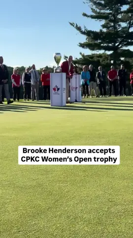 Fans from all over the world gathered at the Mississaugua Golf and Country Club to watch Brooke Henderson take home the 2025 CPKC Women’s Open trophy this Sunday! 🏆@visitmississauga #cpkcwomensopen