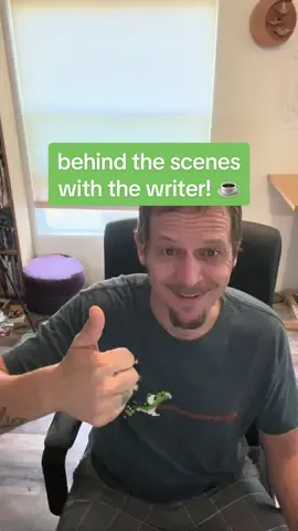 I’ve always said writers were at a disadvantage against graphic media artists because the process isn’t as visually appealing. In this video I do what I can to change that. 😆 #writing #writingprocess #coffee 
