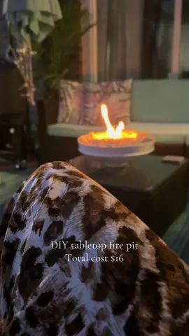Got me feeling my grown and sexy… #DIY #tabletopfirepit #firepit #Outdoors #patio  Rocks are from @Lowe’s 