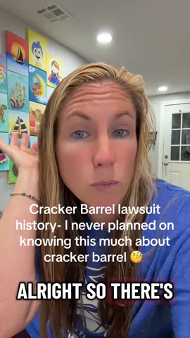 Cracker Barrel lawsuit history is more than I thought I would know about this place I have never been to. #crackerbarrel #lawsuit #restaurant #history #discrimation 