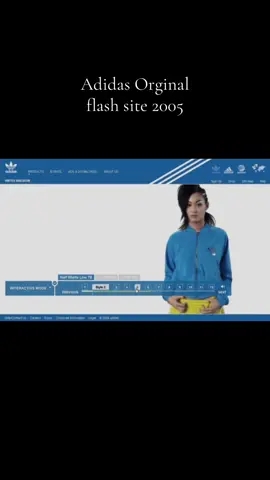 Adidas Originals website for the Spring/Summer collection 2005 In 2005, Adidas Originals launched a broadband web special to showcase its Spring/Summer collection through full-screen video. Users could choose between Movie Mode, featuring uninterrupted dance performances, or Interactive Mode, which let them explore individual styles—even without broadband. The campaign set new standards for online fashion, combining high-quality visuals with fast load times. Videos also played in select retail stores, creating a unified brand experience. Rolled out in 14 languages across 26 countries, the project boosted global awareness and positioned Adidas Originals as essential streetwear for a digitally engaged audience. Agency: Neue Digitale Production time: October 2004-March 2005 Producer: Neue Sentimental Film, Frankfurt Creative Team: Olaf Czeschner, Benjamin Selimi Programmer: Jens Steffan Tech Aspects: Macromedia Flash, Adobe After Effects, Adobe Photoshop #y2kaesthetic #aiyowah #adidasoriginals #y2knostalgia #designtok 