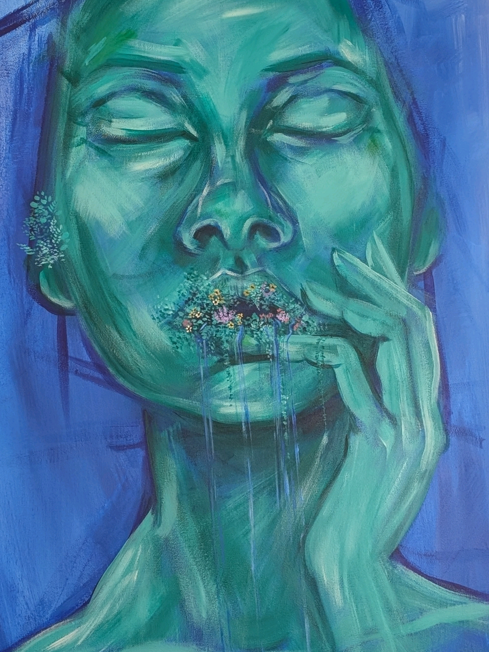 I seriously feel like this painting will  go viral... #art #painting #drawing 