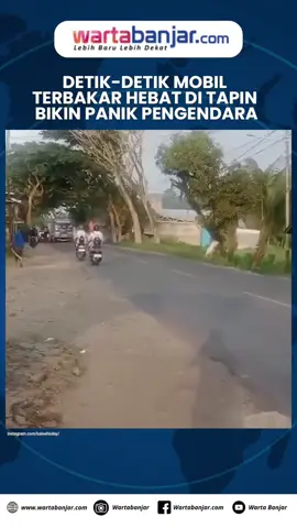 Detik-Detik Mobil Terbakar Hebat di Tapin Bikin Panik Pengendara WARTABANJAR.COM, RANTAU – Warga Tabaan, Kecamatan Tapin Selatan, Kabupaten Tapin, Kalimantan Selatan, digegerkan oleh insiden sebuah mobil terbakar hebat pada Senin pagi (25/8/2025). Dalam video terlihat jelas sebuah mobil yang terparkir di pinggir jalan Desa Tabaan dilalap si jago merah. Api membubung tinggi dari bagian mobil hingga membuat panik pengendara lain yang melintas di jalur tersebut.(Wartabanjar.com) Berita Selengkapnya: https://wartabanjar.com/2025/08/25/heboh-mobil-terbakar-hebat-di-tabaan-tapin-api-membubung-tinggi-bikin-warga-panik/ #tapin #desatabaan #kalsel #wartabanjar 