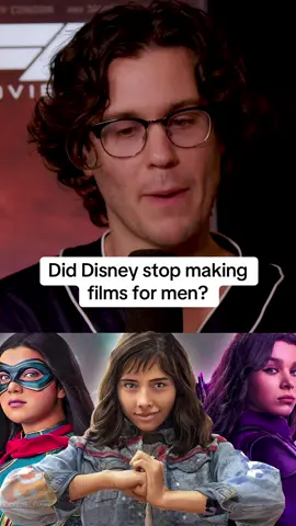 Did Disney stop making movies for men? #disney #movies #film #films #movie #marvel #starwars #TikTokGemsContest 