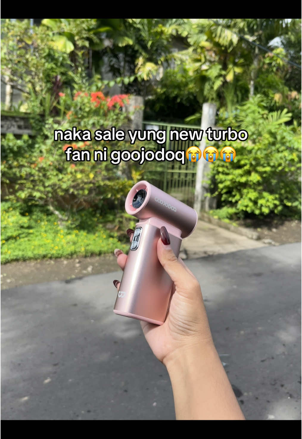 ang lala ng sale😭😭😭 #goojodoq #goojodoqph #goojodoqwindblazerultra #turbofan #handheldfan #fyp 