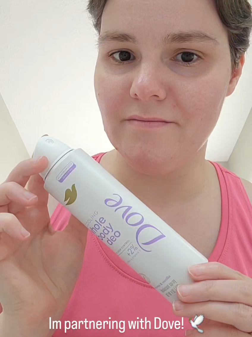 #AD #dovepartner 🕊 I'm partnering with @Dove Beauty & Personal Care  to introduce the selfcare sunday staples that your whole body scent routine needs. PRODUCTS: ✨️Whole Body Deo Coconut & Vanilla Cooling Spray ✨️ Coconut & Vanilla Anti-Chafe Stick Whether you're preparing to move, getting back into your workout routine, or prepping for the holidays, you need a wellness routine that keeps your body feeling fresh and smelling great no matter what the seasons throw at you!  DETAILS: Ready for full-body freshness? Meet Dove Whole Body Deo Coconut & Vanilla Cooling Deodorant Spray. This invisible deodorant spray instantly cools your skin and delivers 72-hour odor control when you need it the most.  From heatwaves to hot yoga, sweat and odor happen - and not just on our underarms. But don’t worry, our whole body deodorant has your back, pits, toes and thighs (or wherever else* you want to feel fresh). It sprays on invisibly and dries instantly, helping you feel cool and confident throughout the day, whatever your plans.  Even better, this dermatologist-tested whole body spray is infused with a skin-loving blend of 2% glycerin & vitamin E, to gently nourish and hydrate your skin while tackling odor. Perfect for gentle skin care , its skin-loving formula is free-from aluminum and parabens. Dove Whole Body Deo Coconut & Vanilla Deodorant Stick gives you 72-hour odor protection and helps to stop friction wherever your skin rubs. Win-win.  Whether you’re hitting your 10k steps a day, rallying on the tennis court or heading out in a sundress, we all experience chafe, sweat, and odor all over our bodies – not just on our underarms.  That’s why our whole body deodorant and anti-chafe stick has your back, pits, privates, and everywhere else – to keep you feeling friction-free, fresh and confident, all day long.* Coconut and vanilla? A total power couple. No matter what your future holds don't sweat it!  Actually do, Doves got your back 💪  This sensitive skin friendly duo is available at @Amazon  @target  & @Walmart  Link in bio! 🛍 Have you tried @dove whole body deo line? 👀 #wholebodydeo #dovewholebodydeo #sensitiveskin 