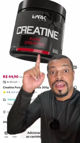 Creatina Pura Monohidratada 300g - Dark Lab #tiktokshop #academia #treino #musculação #suplementos 