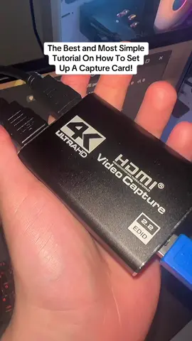 The Best and Most Simple Tutorial On How To Set Up a Capture Card! #fypシ #fyppp #nba2k26 #tutorial #capturecard 