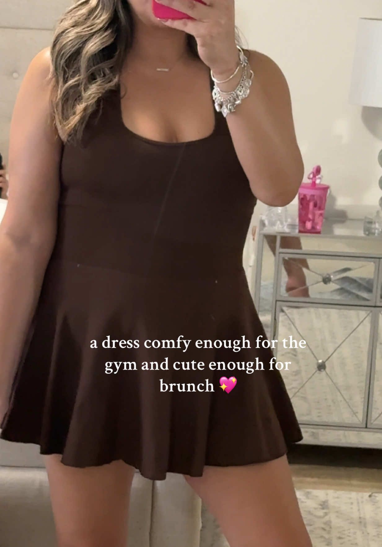 I can live in this dress and need all 10 colors!! 💕 #activewear #tenniswear #yogawear #gymfit #comfy 