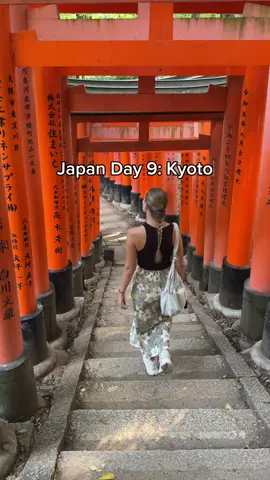 Day 9 in Japan and it’s our second full day in Kyoto We ate so much at Nishiki Market that it deserves it’s own video 😂 You don’t need to wake up at sunrise to see the Fushimi Inari shrine!!! The walkway is so long, so if you just keep walking and be patient, you can get photos and videos completely alone  Follow along to see more of my 6 month trip around the world 🌎 #nishikimarket #kyotojapan #fushimiinari #japanvlog #visitkyoto 