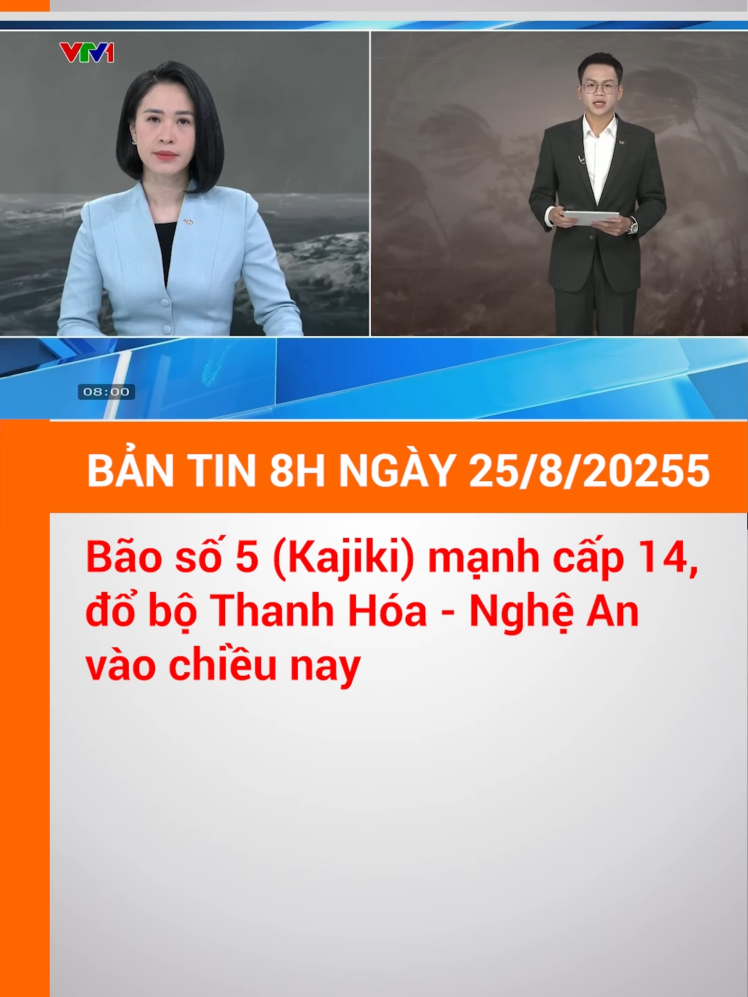 Bão số 5 (Kajiki) mạnh cấp 14, đổ bộ Thanh Hóa - Nghệ An vào chiều nay #thanhhoa #tintuc #truyenhinhthanhhoa #doisong #baoso5 #canhbao