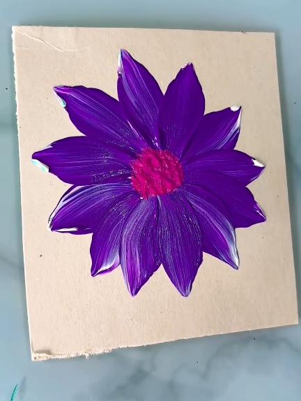 purple 💜 flowers #painting 