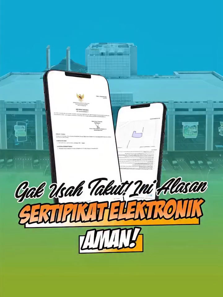 Halo #SobATRBPN, Kementerian ATR/BPN telah resmi merubah Sertipikat Tanah Analog menjadi Elektronik dengan berbagai kemudahan dan keamanan yang telah disempurnakan. Lalu, seperti apa sih sistem keamanannya? Mari sini Minaru jelaskan selengkapnya melalui video berikut ya, Sob☝🏼 #IndonesiaLengkap #ATRBPNKiniLebihBaik #ATRBPNMajudanModern #MelayaniProfesionalTerpercaya #fypage