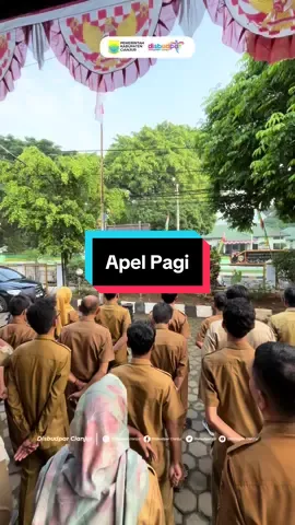 Dinas Kebudayaan dan Pariwisata Kabupaten Cianjur melaksanakan apel pagi yang dipimpin oleh Sekretaris Dinas Kebudayaan dan Pariwisata Kabupaten Cianjur (Senin, 25 Agustus 2025) Apel pagi menjadi momen untuk memperkuat disiplin, koordinasi, dan semangat kerja seluruh pegawai dalam menjalankan tugas pelayanan publik di bidang kebudayaan dan pariwisata. #disbudpar #disbudparcianjur 