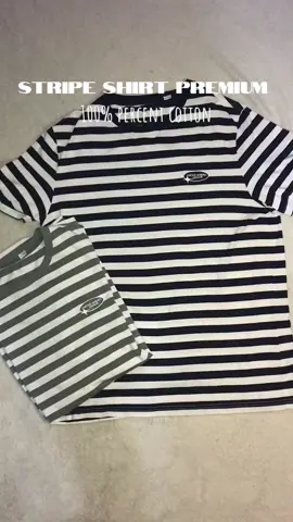 Stripe shirt premium cotton  @VPG Men's Fashion  #stripeshirt #unisexshirt #fashion #cottonstripe #premiumshirt #tshirtstripe 