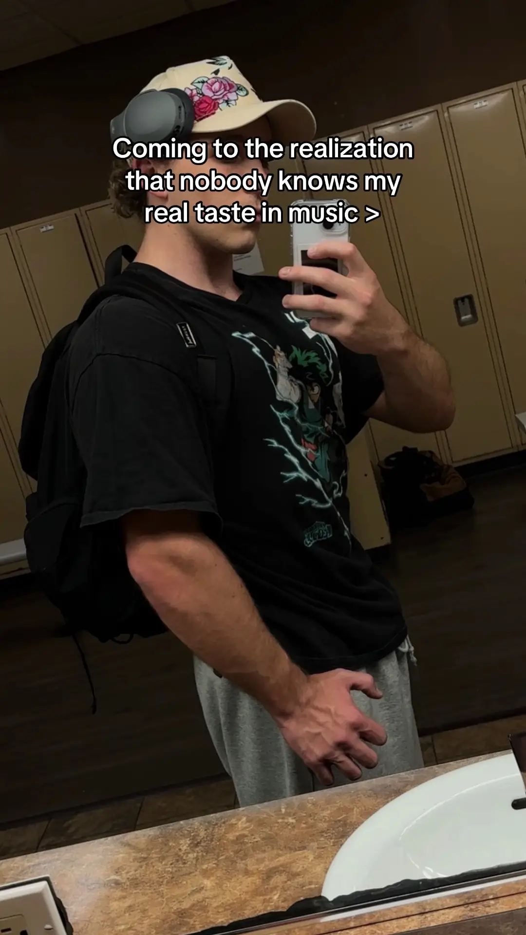 Only goes on when I’m by myself so nobody finds out I’m actually crazy. #gym #music #GymTok #phonk #brazillianphonk 