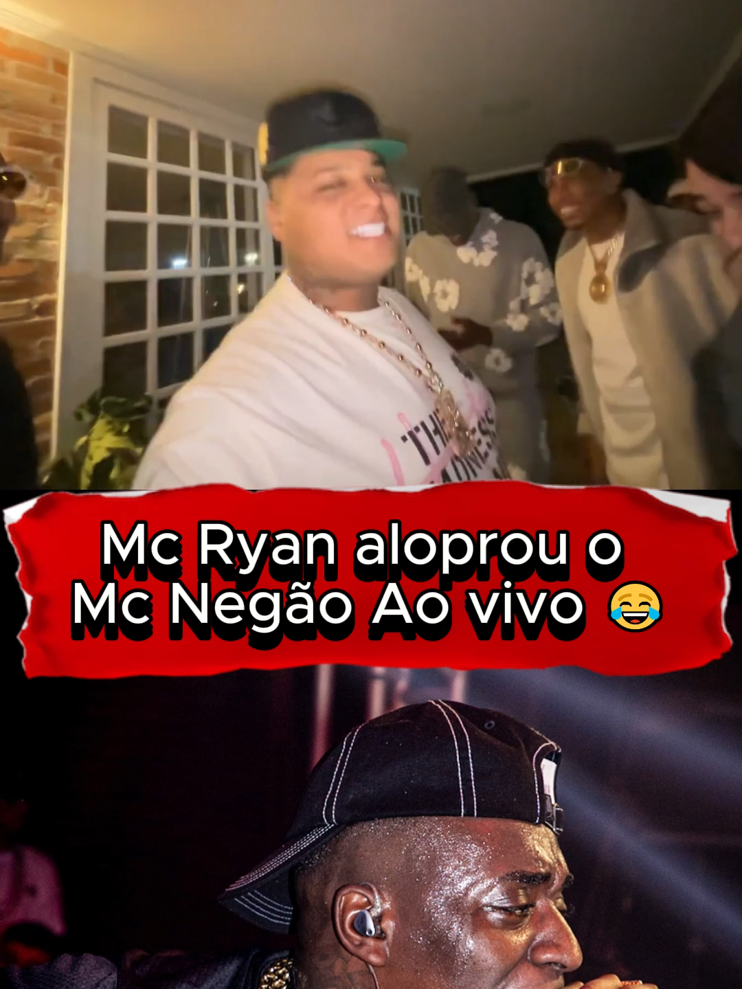 Mc Ryan aloprou o Negão Original 😂 #zago #mcnegaooriginal #mcryansp #fy #fyp @zagoww @mcryansp__ @mcnegaooriginal_