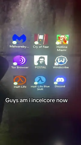 Hashtag incelcore #cryoffear #postal #hotlinemiami #tor #halflife 